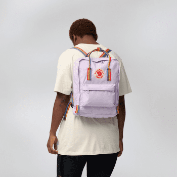 Rucsac Fjällräven Kanken Rainbow Light Oak-Rainbow Pattern