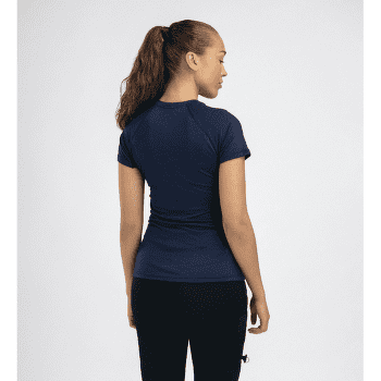 Tricou cu mânecă scurtă Aclima LightWool 140 Trail Tee Women Navy Blazer