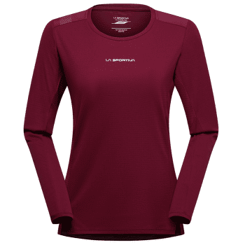 Tricou cu mânecă lungă La Sportiva BEYOND LONGSLEEVE Women Redwood/Chalk