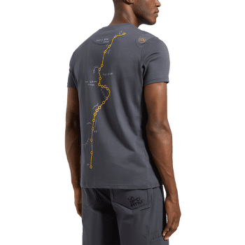 Tricou cu mânecă scurtă La Sportiva DAWN WALL T-SHIRT Men Chalk