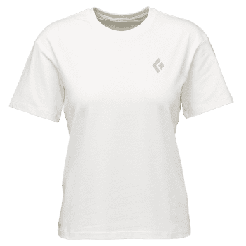 Tricou cu mânecă scurtă Black Diamond Heritage Badge SS Tee Women Off White