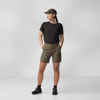 Pantaloni scurți Fjällräven Abisko Hybrid Trail Shorts Women Black