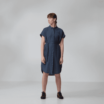 Rochie Fjällräven Övik Hemp Dress Women Dark Grey 030