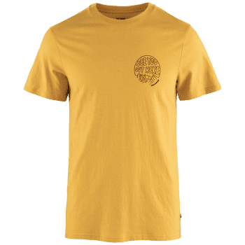 Tricou cu mânecă scurtă Fjällräven Hemp Blend Out Here T-shirt Men Ochre