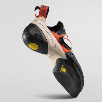 Cățărători La Sportiva Solution Women White/Lily Orange_W00O03