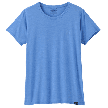 Tricou cu mânecă scurtă Patagonia Cap Cool Daily Graphic Shirt Waters Women Swelldrifter: Abundant Blue X-Dye