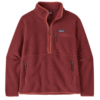 Pulover Patagonia Retro Pile Marsupia Women Sequoia Red