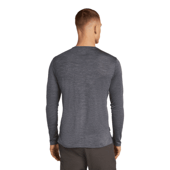 Tricou cu mânecă lungă Icebreaker Merino 125 Cool-Lite Sphere III LS Tee Men Midnight Navy Hthr