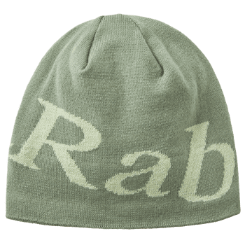 Căciuli Rab Logo Beanie Dark Fig Green/Fig Green