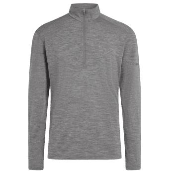 Tricou cu mânecă lungă Icebreaker Merino 200 Oasis LS Half Zip Men GRITSTONE HTHR-013