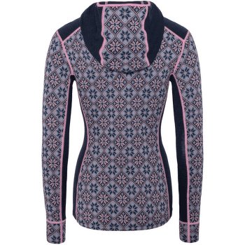 Tricou cu mânecă lungă Kari Traa Rose Hood ROY/DARK NAVY BLUE