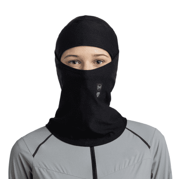 Păpuşă Buff ThermoNet® Hinged Balaclava SOLID BLACK