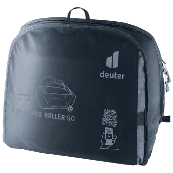 Geantă deuter Duffel Pro Roller 90 mineral-grove
