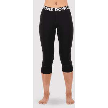 Colanți 3/5 Mons Royale Cascade Merino Flex 200 3/4 Legging Women Black