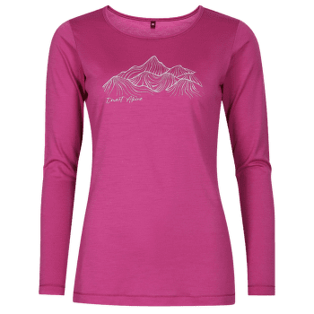 Tricou cu mânecă lungă Direct Alpine Furry Long Lady 2.0 orchid (Silent hills)