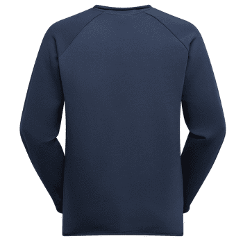 Tricou cu mânecă lungă La Sportiva TUFA SWEATER Men Night Sky/Mountain Red