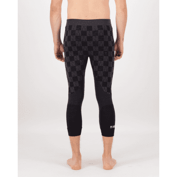 Colanți Mons Royale Ascender Merino Seamless 3/4 Legging Men Forged Iron / Black