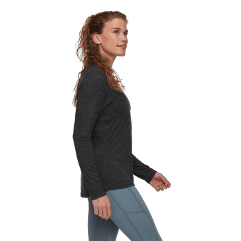 Tricou cu mânecă lungă Mammut MASSONE LIGHT LONGSLEEVE WOMEN 3818 dark mammut red