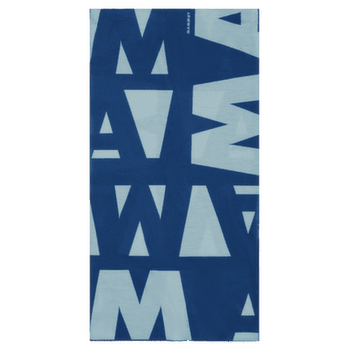 Bandă pentru gât Mammut MAMMUT NECK GAITER LOGO tschiel-nebla