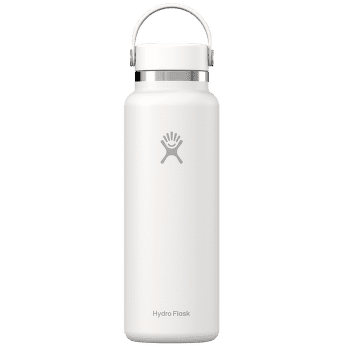 Termos Hydro Flask 40 OZ WIDE FLEX CAP 110 White