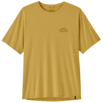 Tricou cu mânecă scurtă Patagonia Cap Cool Daily Shirt - Cloud Crag Men Limestone Yellow - Light Limestone Yellow X-Dye