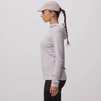 Hanorac Fjällräven ABISKO WOOL HOODIE WOMEN Lavender Mist