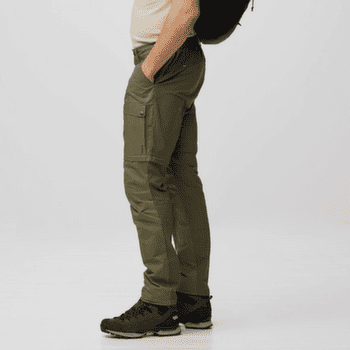 Pantaloni Fjällräven ABISKO HYBRID TRAIL TROUSERS ZIP-OFF MEN Navy
