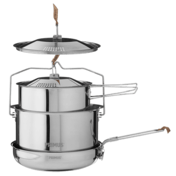 Farfurii Primus CampFire Cookset S/S - Large