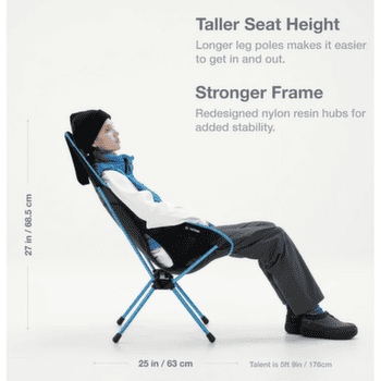 Scaune Helinox Sunset Chair (re) Black