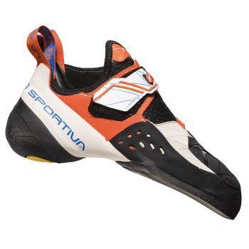 Cățărători La Sportiva Solution Women (20H) WHITE/LILY ORANGE