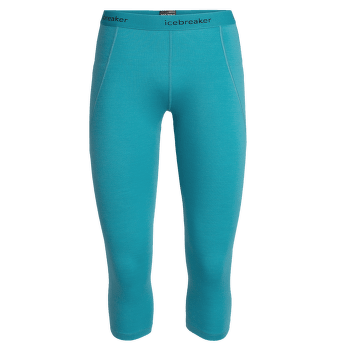 Colanți 3/5 Icebreaker Zone Legless Women (104889) ARCTIC TEAL/Midnight Navy