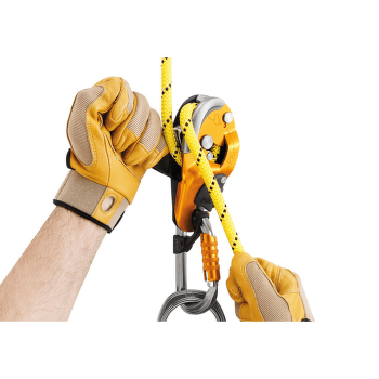 Frână Petzl RIG Yellow