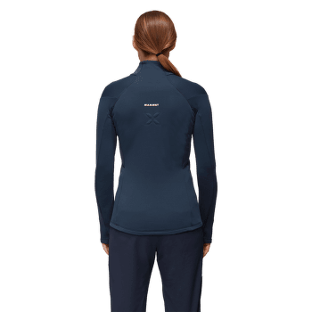Tricou cu mânecă lungă Mammut Moench Advanced Half Zip Longsleeve Women Night