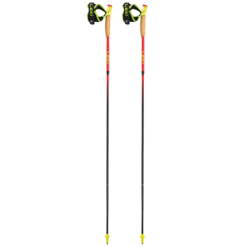Gaură Leki Ultratrail FX.One Superlite bright red-neonyellow-naturalcarbon
