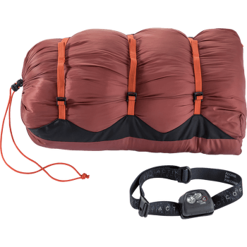 Sac de dormit deuter Astro Pro 800 redwood-paprika