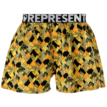 pantaloni scurți Represent EXCLUSIVE MIKE MOUNTAIN EVERYWHERE Šedá