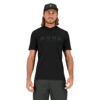 Tricou cu mânecă scurtă Mons Royale Redwood Enduro VT Men Evergreen / Midnight