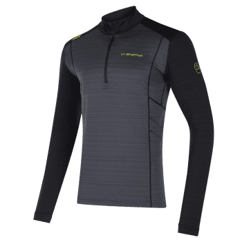 Tricou cu mânecă lungă La Sportiva GALAXIA LONG SLEEVE Men Carbon/Lime Punch