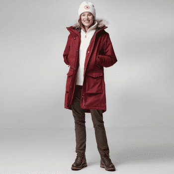 Hanorac Fjällräven Nuuk Lite Parka Women Bordeaux Red