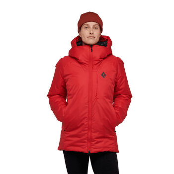 Hanorac Black Diamond Belay Parka Women Coral Red