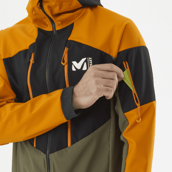 Jachetă Millet M WHITE SHIELD JKT Men IVY/MARACUJA