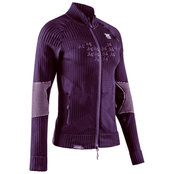 Hanorac X-Bionic Energy Accumulator 4.0 Transmission Layer Jacket Women DEEP ORCHID/ARCTIC WHITE