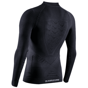 Tricou cu mânecă lungă X-Bionic Energy Accumulator 4.0 Shirt Turtle Neck LG SL Men Opal Black/Arctic White