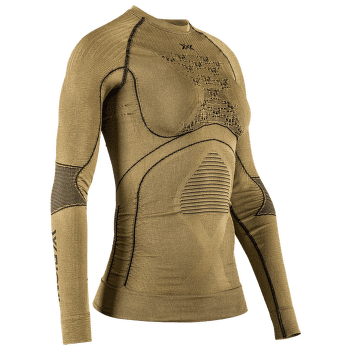 Tricou cu mânecă lungă X-Bionic Radiactor 4.0 Shirt LG SL Women GOLD/BLACK