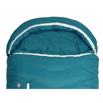 Sac de dormit Grüezi bag Biopod DownWool Subzero Comfort Autumn Blue