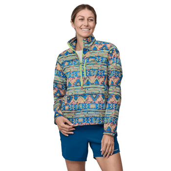 Jachetă Patagonia Houdini Stash 1/2 Zip P/O Women Subtidal Blue