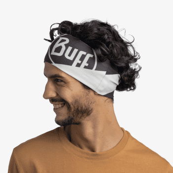 Bandă pentru cap Buff Coolnet UV Wide Headband ARTHY GRAPHITE