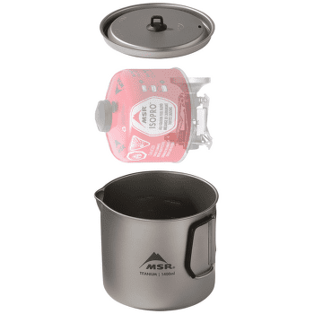 Oală MSR Titan Kettle 1400 mL
