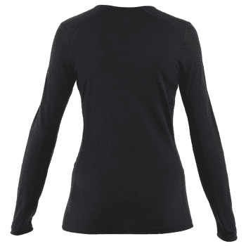 Tricou cu mânecă lungă Icebreaker Merino 200 Oasis LS Crewe Mountain Pulse Women Black