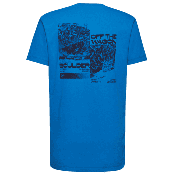 Tricou cu mânecă scurtă Mammut Massone T-Shirt Wagon Men glacier blue